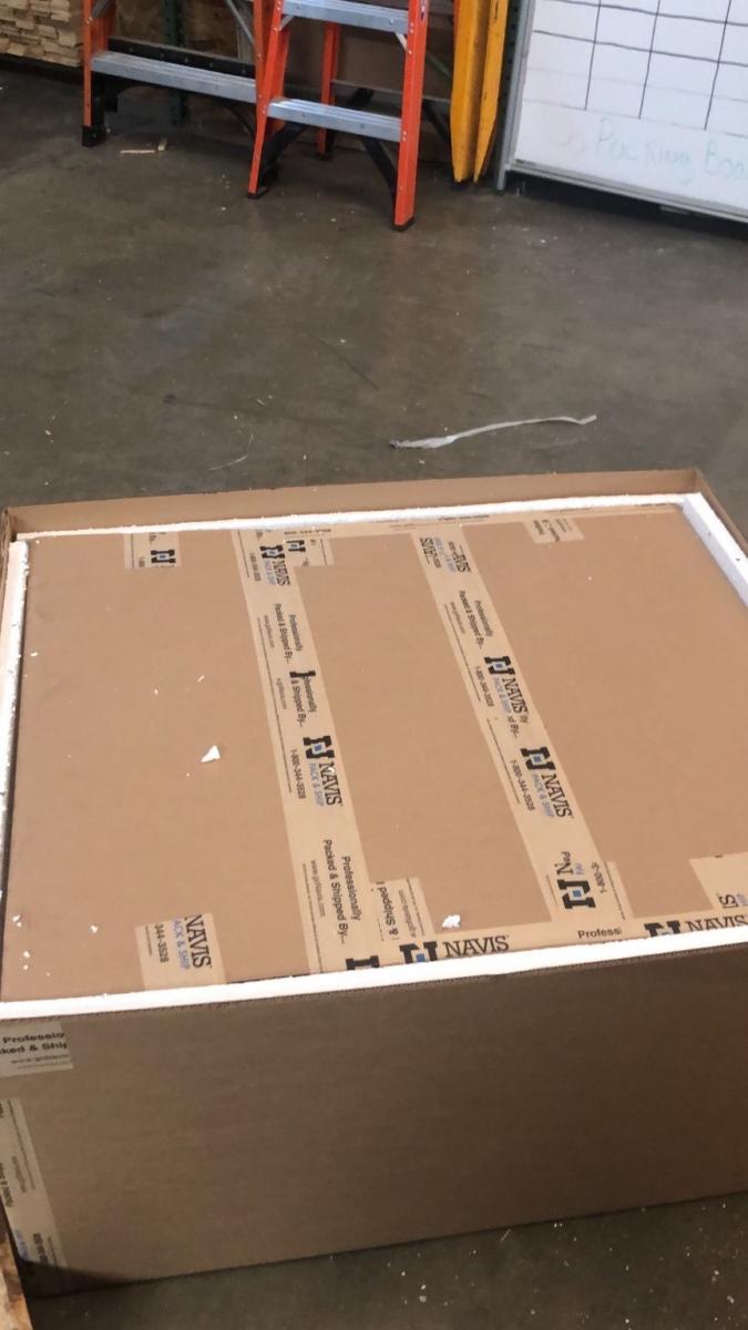 double boxing with foam lining