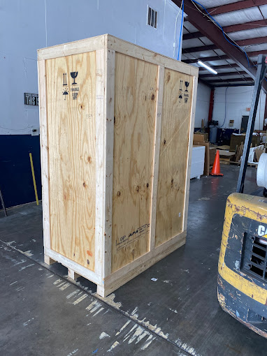 large crate at Navis Jacksonville