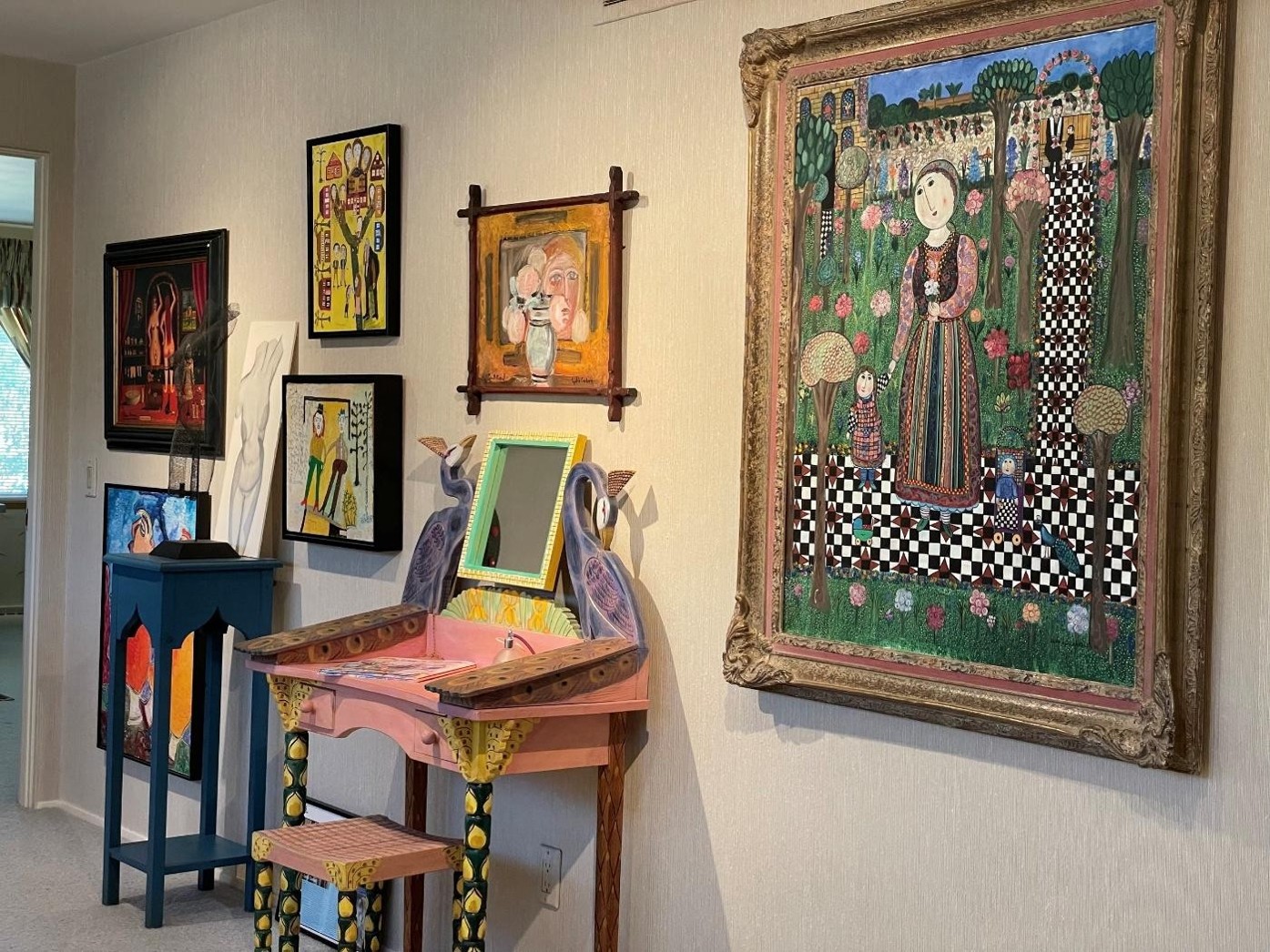 Paintings and specialty tables from the Anthony Petullo Collection