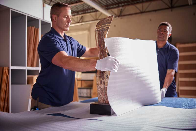 Art shipping requires special packing expertise