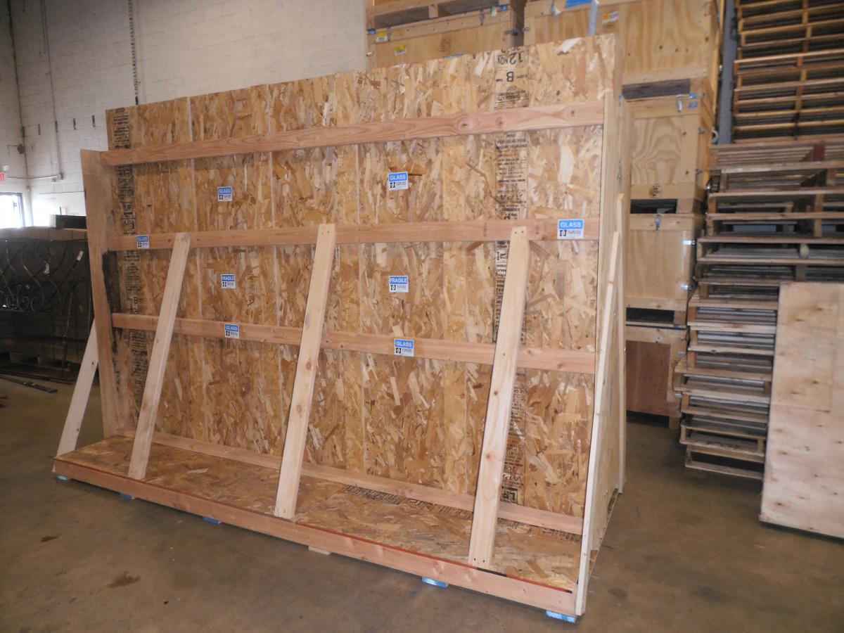Finished Crate Ready for Shipment