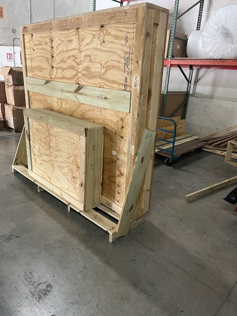 large crate at Navis Miami
