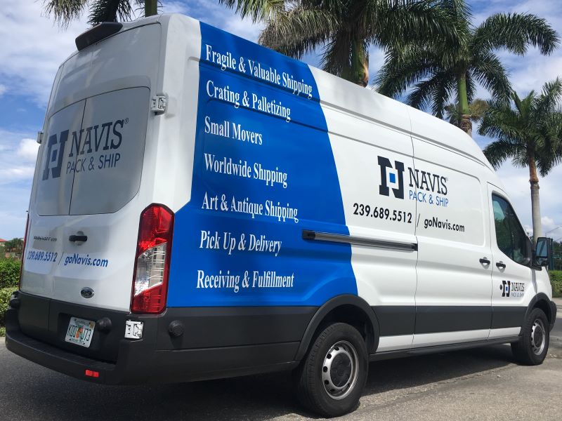 Navis Pack & Ship South Florida Van