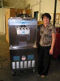 Frozen Yogurt Machine at Navis