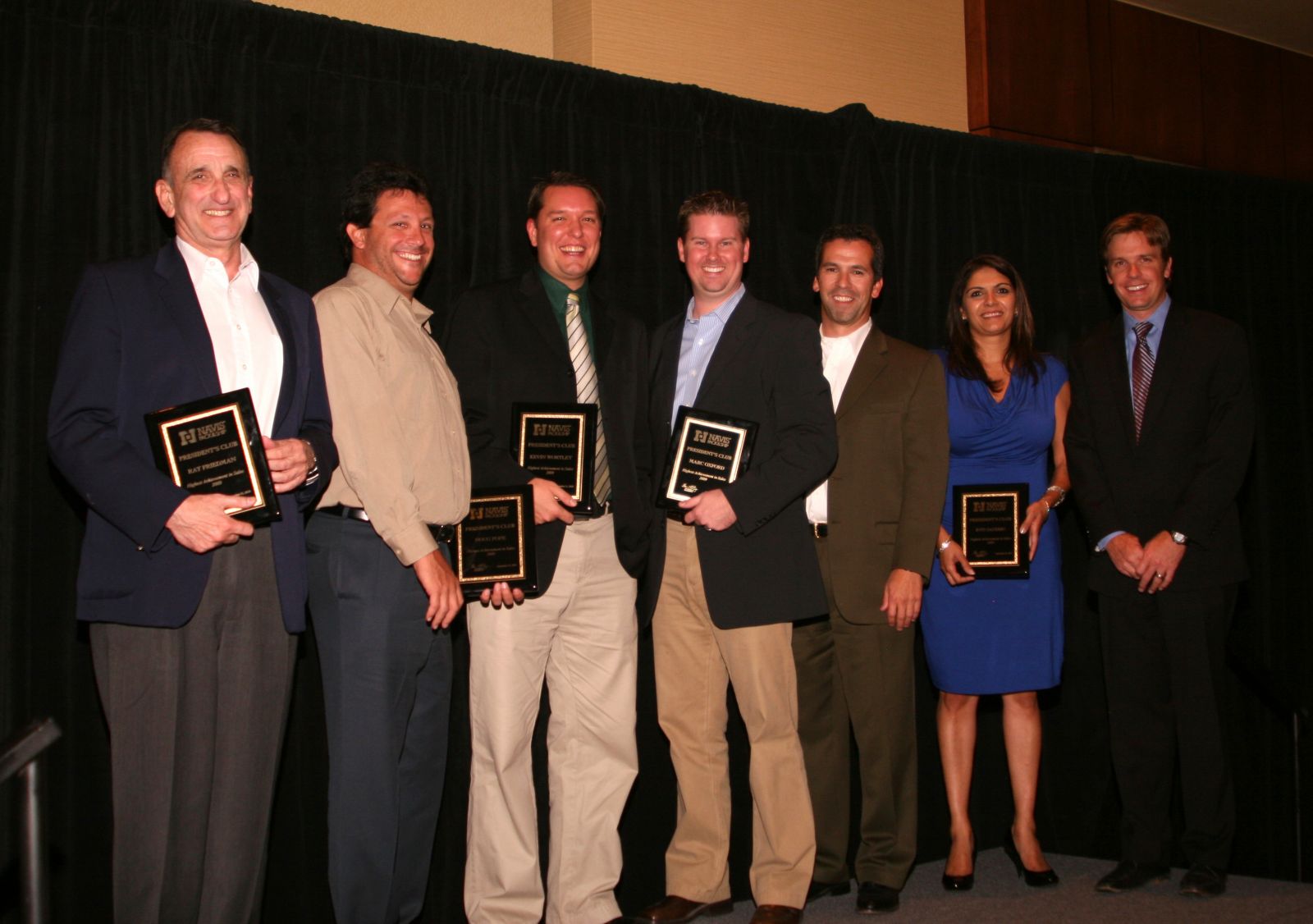 Ray Friedman, Ross Gilmore, Kevin Wortley, Marc Oxford, Tom Smith, Joti Sandhu, and Ben Blakeley