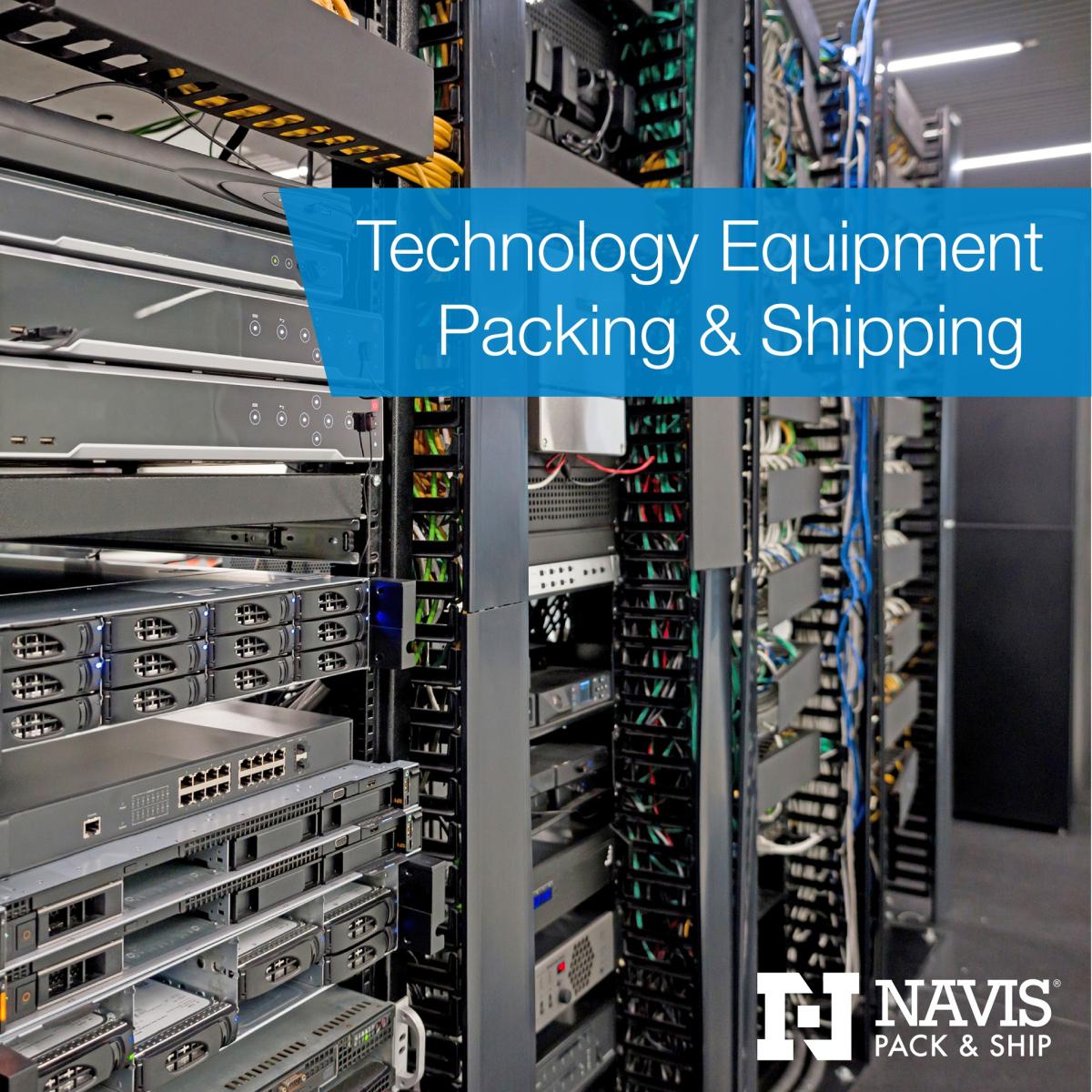 tech equipment shipping